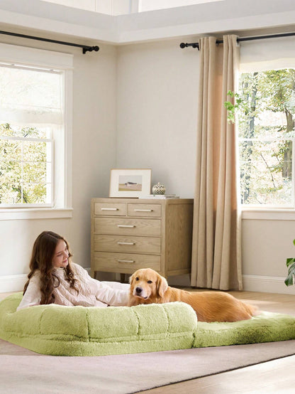 Cama Dobrável Estilo Cama de Cão para Humanos