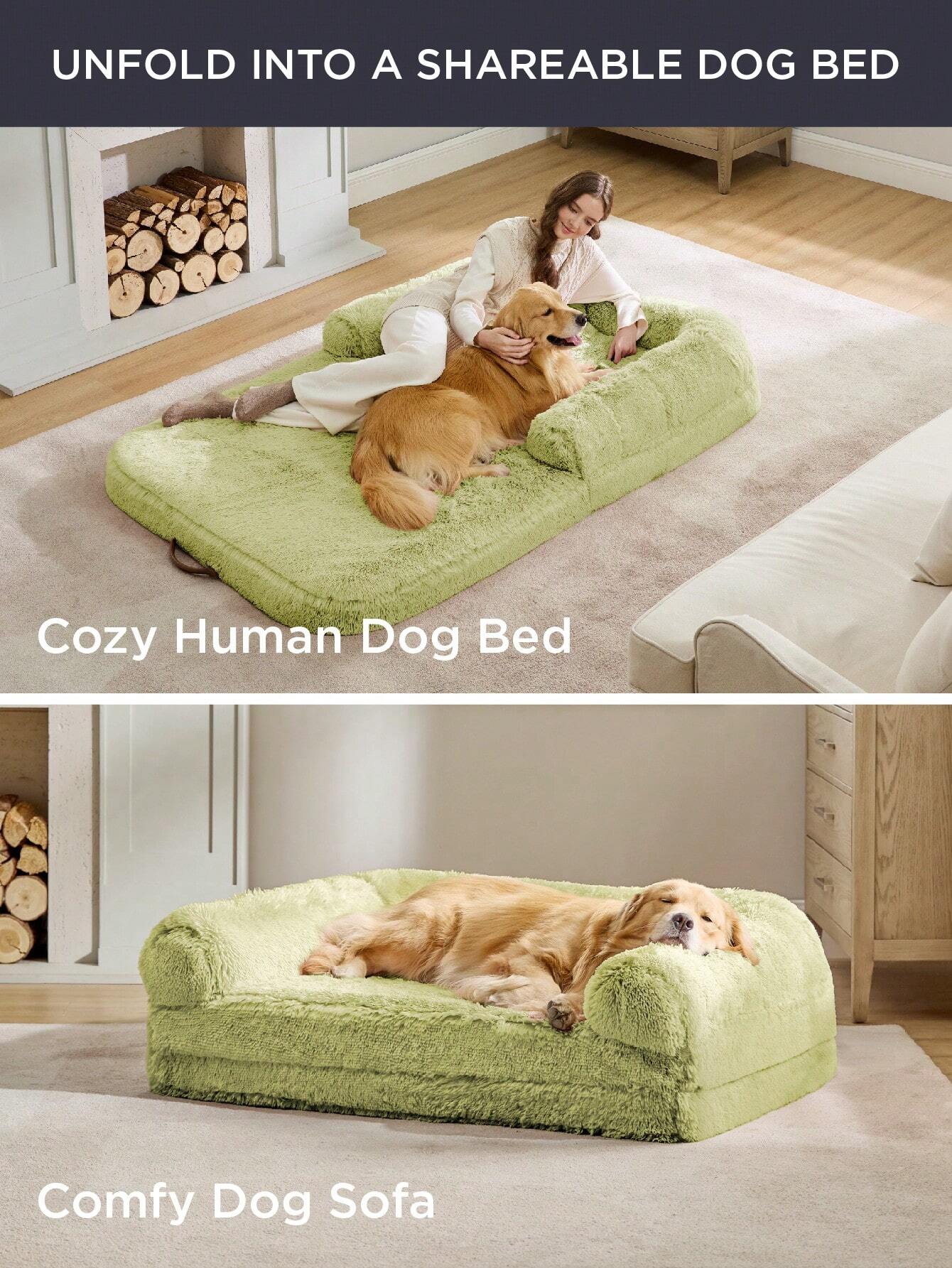 Cama Dobrável Estilo Cama de Cão para Humanos