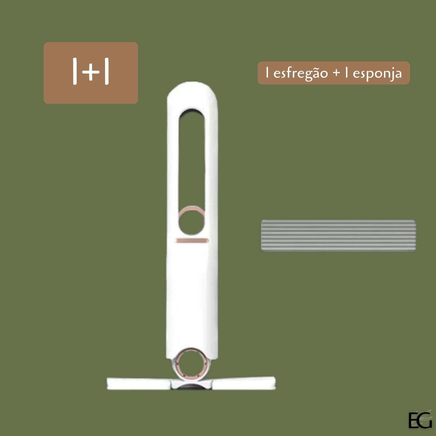 Mini Esfregão Portátil: Limpeza Prática e Eficiente em Todos os Cantos