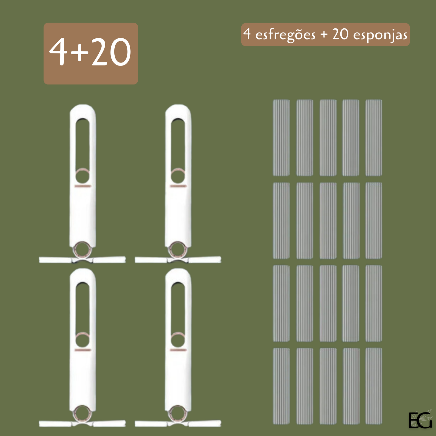 Mini Esfregão Portátil: Limpeza Prática e Eficiente em Todos os Cantos