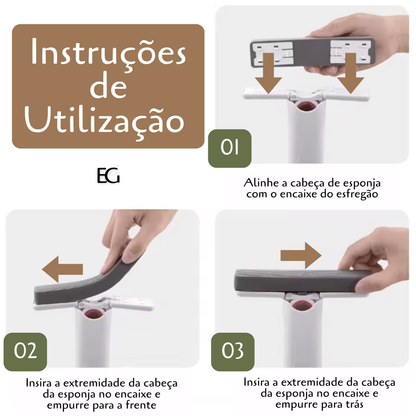 Mini Esfregão Portátil: Limpeza Prática e Eficiente em Todos os Cantos